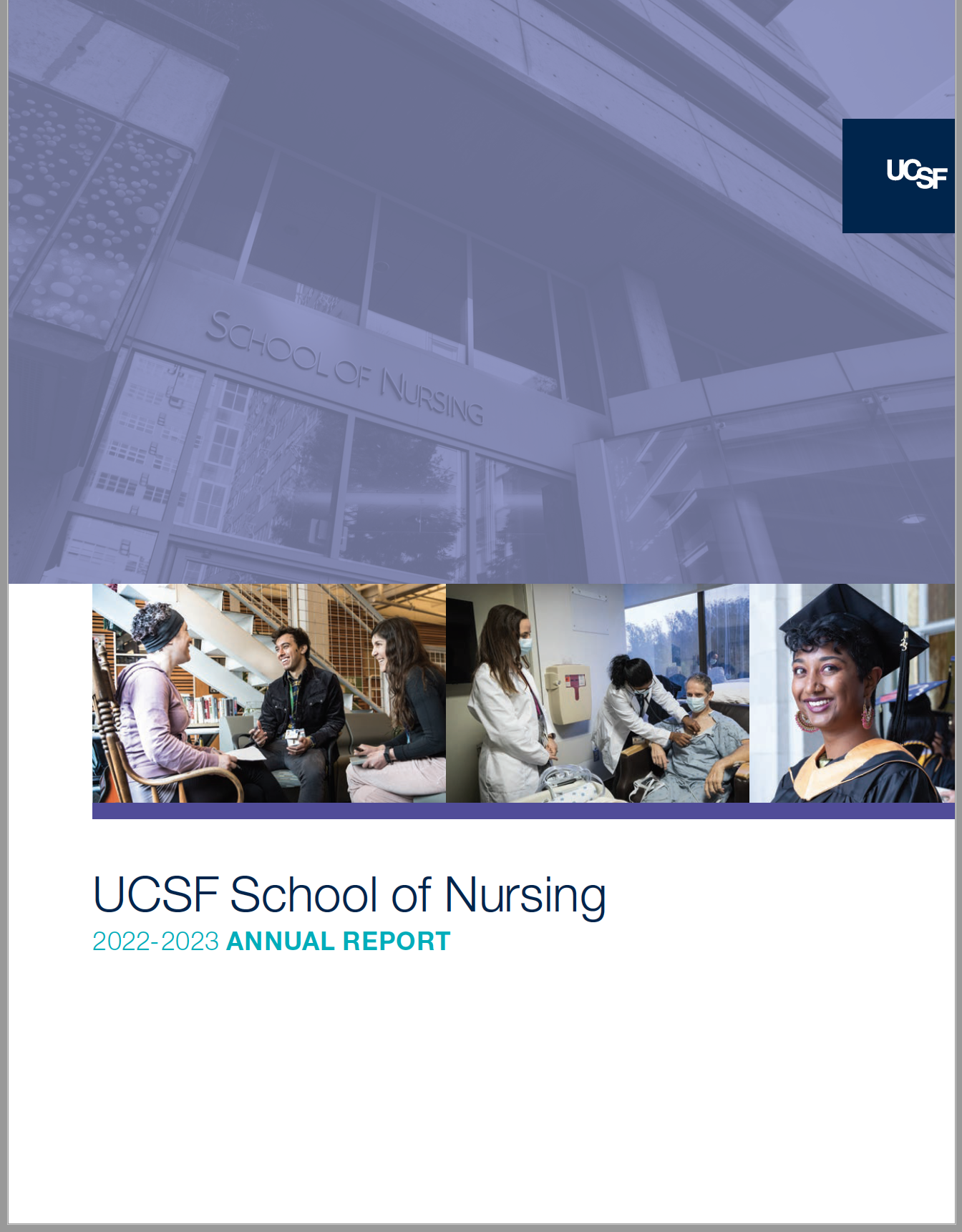 UCSF SON Annual Report 2022-23 Cover