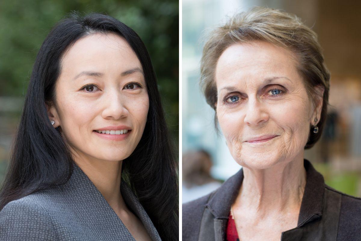 Cherry Leung and Sandra Weiss