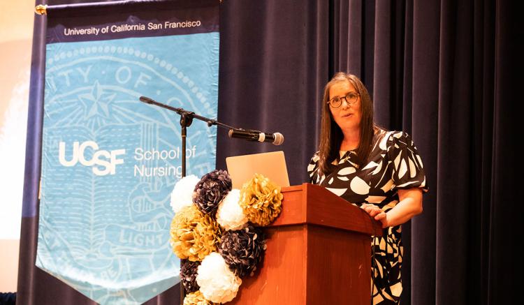 Program Director Marianne Biongone delivered the welcome address.