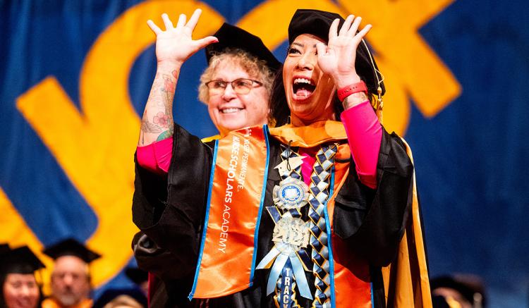 The UCSF School of Nursing celebrated the Class of 2024 at Commencement at Davies Symphony Hall.