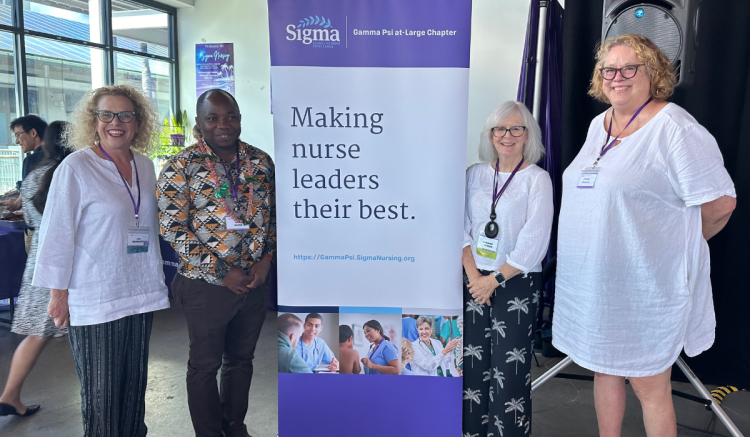Alpha Eta Chapter members attend the Sigma Region 1 Conference June 25-27, 2024, in Honolulu, Hawaii. Alpha Eta Chapter members attend the Sigma Region 1 Conference June 25-27, 2024, in Honolulu, Hawaii.