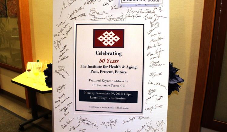 IHA 30th Anniversary Celebration Poster at IHA 30th Anniversary Celebration