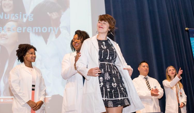 MEPN receive their white coats