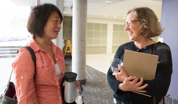 Photo of Janet Shim and Kit Chesla