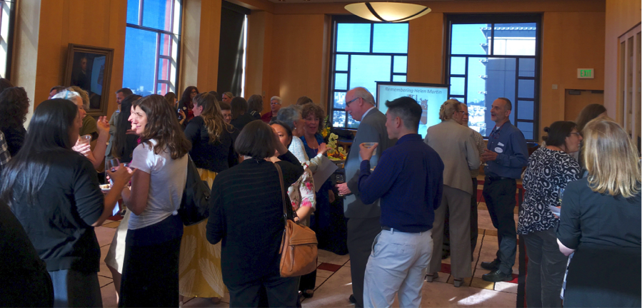 Crowd photo at Helen Martin Award Celebration