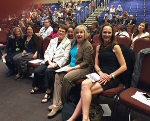 Faculty Members at start of ceremony.