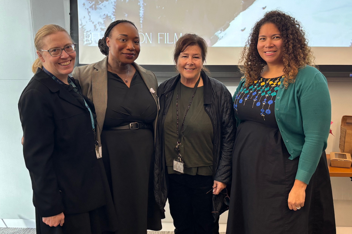 Laura Wagner, Ifeyinwa Asiodu, Carol Dawson-Rose, and Jen James