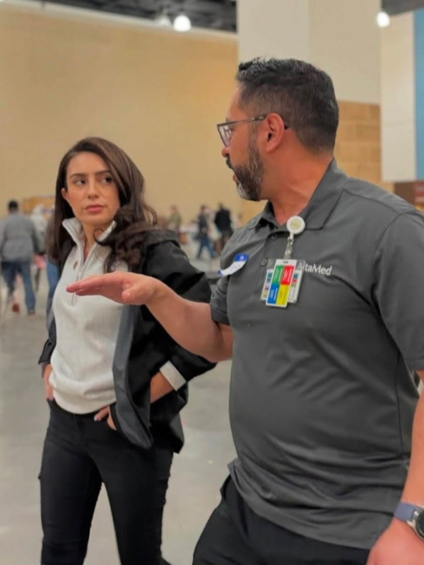 Sasha Renee Perez and Fernando Fierro