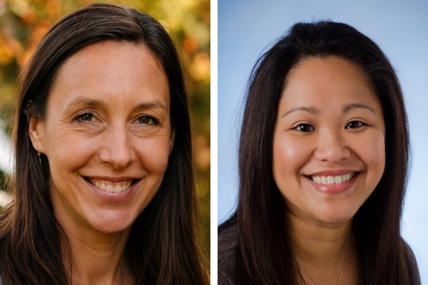 Grace Lee and Lory Anne Robles