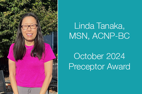 October 2024 preceptor of the month