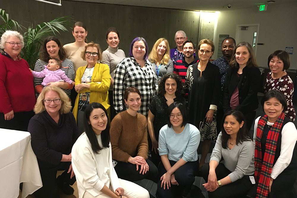 UCSF School of Nursing PhD students group photo