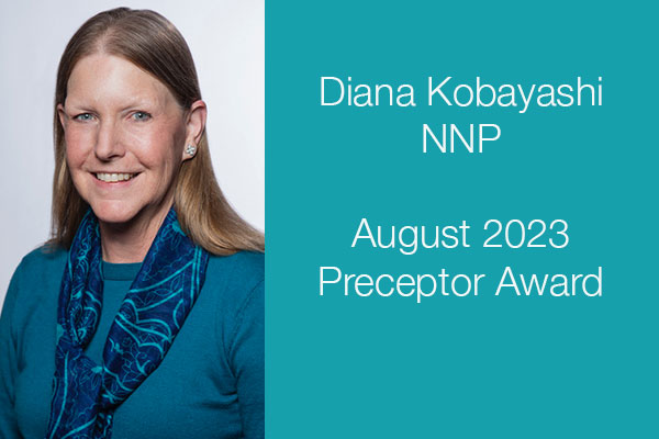 Aug 2023 Preceptor of the Month