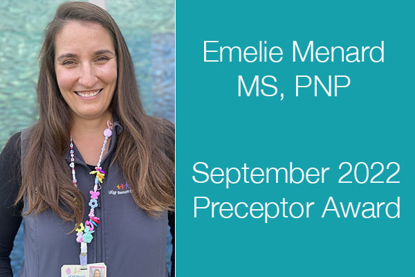 Sept 2022 Preceptor of the Month