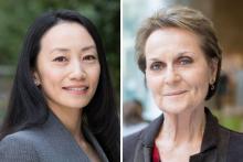 Cherry Leung and Sandra Weiss