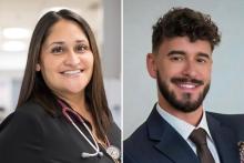 Liz Castillo and Athen Kegler