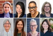 Collage of photos of the eight AAN 2026 inductees.