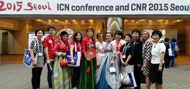 ICN conference attendees gather for the opening in Seoul (photo by KH Ruetten).
