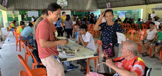 UCSF Nursing PhD candidate Ariel Baria has visited the Philippines six consecutive years, providing volunteer care. (Photo courtesy of Ariel Baria).