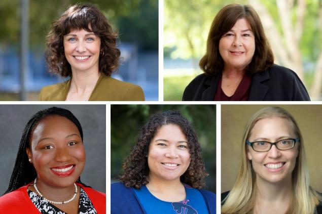 Katerina Melino, Carol Dawson-Rose, Laura Wagner, Jen James, Ifeyinwa Asiodu