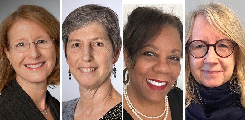 UCSF School of Nursing professors (from left), Linda Franck, Abbey Alkon, Valerie Yerger and Ruth Malone are working on state-funded projects designed to better the health of Californians.  