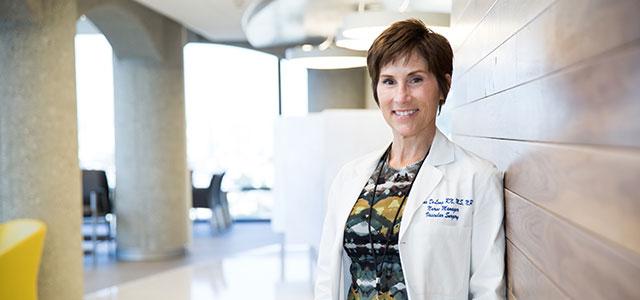 Joanna DeLong at UCSF Medical Center at Parnassus (photo by Elisabeth Fall)