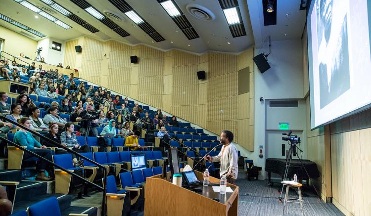 Howard Pinderhughes gives the Last Lecture.