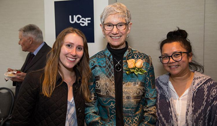 The 2019 Helen Nahm Research Lecture was followed by a reception attended by colleagues.