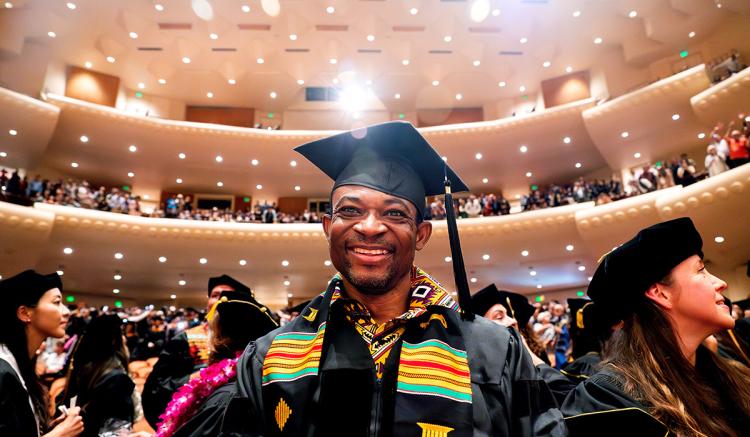 The UCSF School of Nursing celebrated the Class of 2024 at Commencement at Davies Symphony Hall.