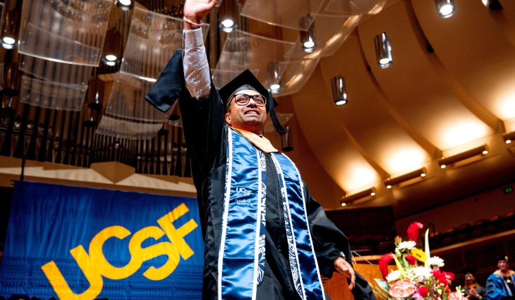 The UCSF School of Nursing celebrated the Class of 2025 at Commencement at Davies Symphony Hall.