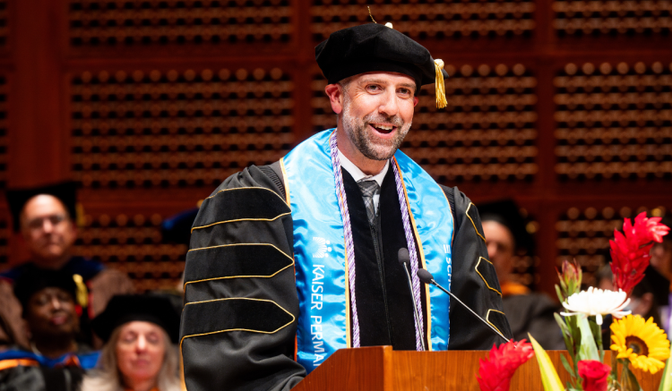 The UCSF School of Nursing celebrated the Class of 2025 at Commencement at Davies Symphony Hall.