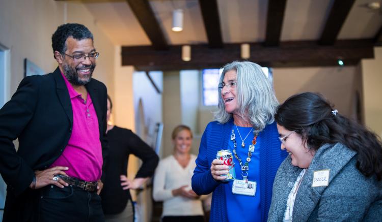 Clinical Professor Pamela Bellefeuille shares during the DIVA Welcome Back Reception.