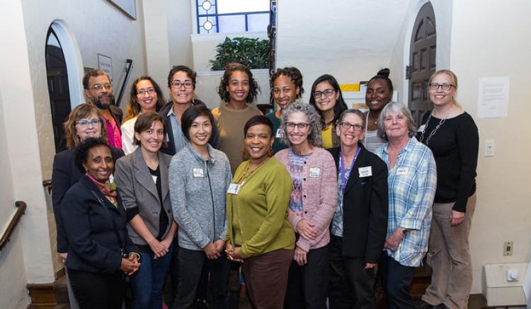 DIVA representatives gathered in Faculty Alumni House for group photo.