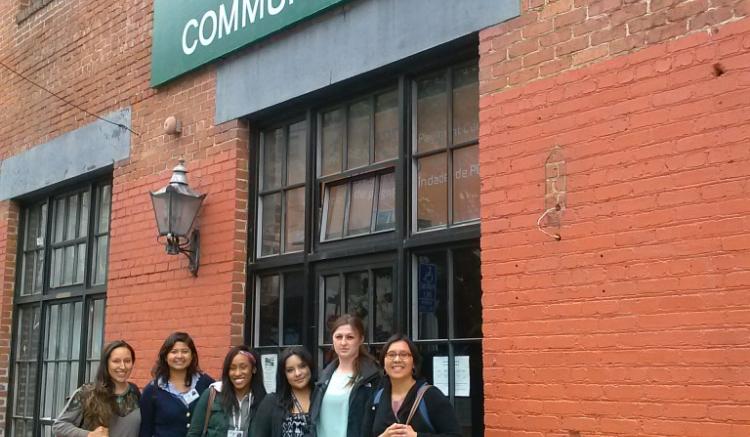 Disparities research site visit to Centro Latino