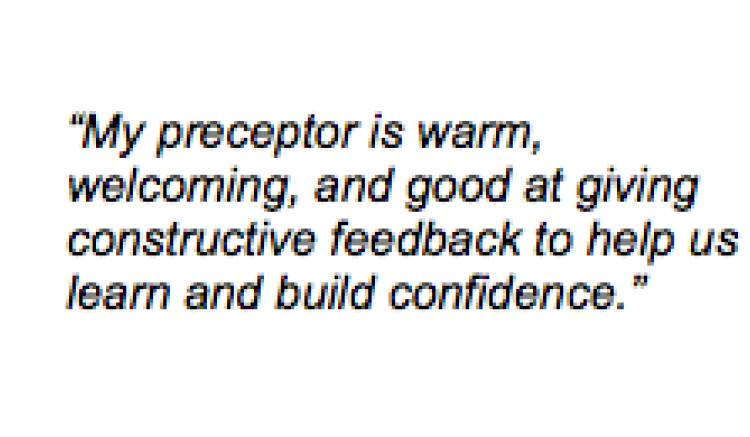 student quote