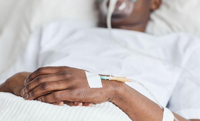 Hospitalized patient