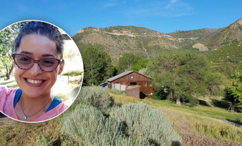 UCSF School of Nursing master’s degree student Jenny Mendez Butler volunteered this summer at the Adolescent Wellness Camp in Mancos, Colorado.