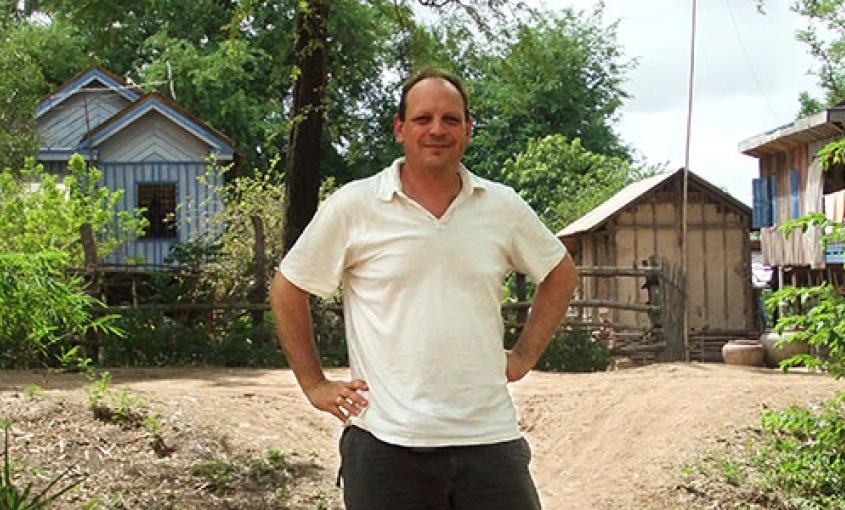  Zachary Zimmer, PhD, in Cambodia